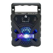 Wireless Portable Mini Speaker KTS-1172 Extra Bass with Bluetooth, Mic, FM Radio, TF Memory Card Reader and USB Pen Drive