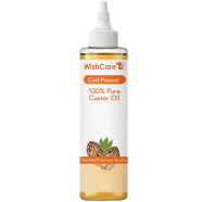 WishCare Cold Pressed 100 percent Pure Castor Oil-200 ml