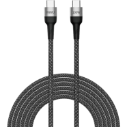 Wiwu F15 100W Cyclone USB-C to USB-C PD Cable 1.5M- Black