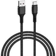 Wiwu F20 100W Fast Charging Type-C To Type-C Charging Cable 2M- Black