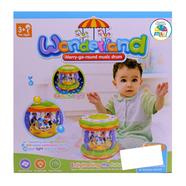 Wonderland Merry Go Round Music Drum - CY-6009B