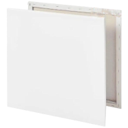 Wood Canvas 8x8 White 1 Pcs