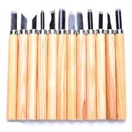 Wood Carving Chisels Knife For Basic Wood Cut DIY Tools and Detailed Woodworking Hand Tools 12Pcs icon
