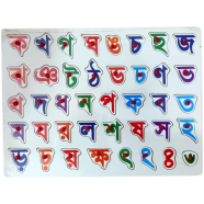 Wooden Bangla Consonant Alphabet