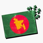 Wooden Bangladesh Puzzle (Special Map Edition)