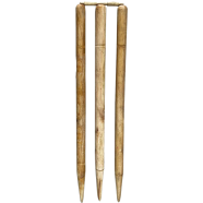 Wooden Cricket Stumps 1 Set Wooden Color icon