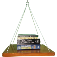 Wooden Floating Shelf Wall Hanging Rack