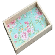 Wooden Floral Tray