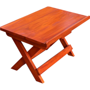 Wooden Folding And Portable Table with Cross Stand - (CFU- FT567)