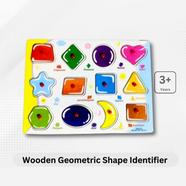 Wooden Geometric Shape Identifier