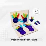 Wooden Hand-Foot Puzzle