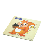 Wooden Puzzle Squirrel Small P-906