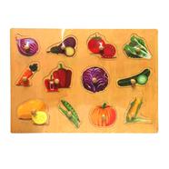 Wooden Puzzle – Vegetable