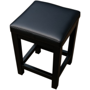 Wooden Stool Black Dash 1Pcs icon