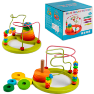 Wooden Toys Beads Around Tower image