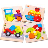 Wooden Vehicle Puzzles