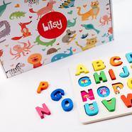 Bitsy Wooden Alphabet Puzzle
