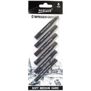 Worison Compressed Charcoal - 6 Pcs set