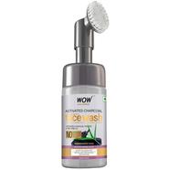 Wow Skin Science Activated Charcoal Facewash W/ Brush 150ml