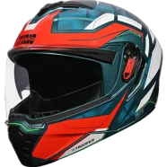 X- Trooper DV D2 Decor Modular Full Face Bike Helmet image