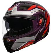 X- Trooper DV D2 Decor Modular Full Face Bike Helmet 