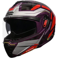 X- Trooper DV D2 Decor Modular Full Face Bike Helmet icon