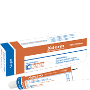 Xderm 0.05 Parsent Ointment 10 gm tube