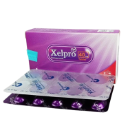 Xelpro 40 mg Tablet 10's Strip icon