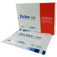 Xiclav 500mg 125mg Tablet 7's Strip