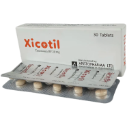 Xicotil 20 mg Tablet 10's Strip