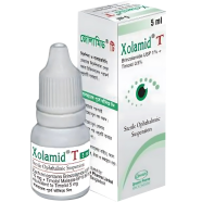 Xolamid T 1 Percent 0.5 Percent Ophthalmic Suspension 5 ml Drop