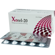 Xorel 20 mg Tablet 10's Strip