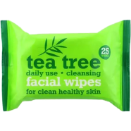 Xpel Tea Tree Facial Cleansing Wipes - 25wipes - 48229