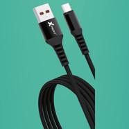 Xpert X02V Cable Micro USB 2.4A Nylon Braided Two End With Inner Protector Aluminum Alloy Shell image