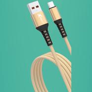 Xpert X02V Cable Micro USB 2.4A Nylon Braided Two End With Inner Protector Aluminum Alloy Shell