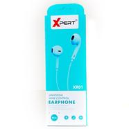 Xpert XR01 Earphones Audio Plug 3.5mm Nickel Plated Controller With Mic