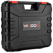 YIKODA Tool Box 12V/16.8V/21V/25V Electric Drill Professional Plastic Case