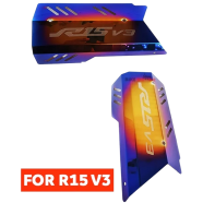 Yamaha R15 V3 Exhaust Cover Silencer Guard Multicolor SS Made