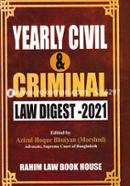 Yearly Civil and Criminal Law Digest - 2021