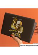 Yellow Themed Breaking Bad Carecter Laptop Sticker image