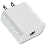 Yison 20W PD USB C Wall Charger With C To Lightning Cable White - C-H1-US