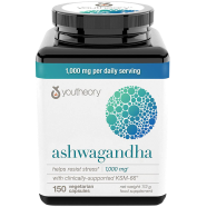 Youtheory Ashwagandha 1000 mg 150 Capsules