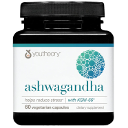 Youtheory Ashwagandha - 60 Vegetarian Capsules -519753754