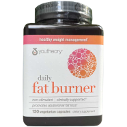 Youtheory Daily Fat Burner, 130 Vegetarian Capsules