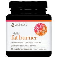 Youtheory Daily Fat Burner - 60 Vegetarian Capsules -520664721