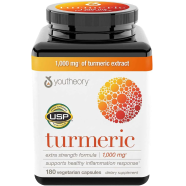 Youtheory Turmeric Extra Strength Formula Capsules 1,000 mg per Daily 180 Count