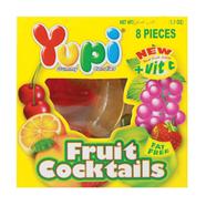Yupi Fruit Cocktails Gummy Candy 14 gm (Thailand) - 142700316