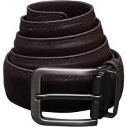 Zays Handcrafted Genuine Leather Belt For Men – Premium Quality, Adjustable, Stylish And Durable | Best Formal And Casual Leather Belt In Bangladesh - ZMB126