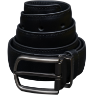 Zays Handcrafted Genuine Leather Belt For Men Dash Premium Quality Comma Adjustable Comma Stylish And Durable Vertical Bar Best Formal And Casual Leather Belt In Bangladesh Dash ZMB134