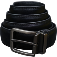 Zays Handcrafted Genuine Leather Belt For Men Dash Premium Quality Comma Adjustable Comma Stylish And Durable Vertical Bar Best Formal And Casual Leather Belt In Bangladesh Dash ZMB130